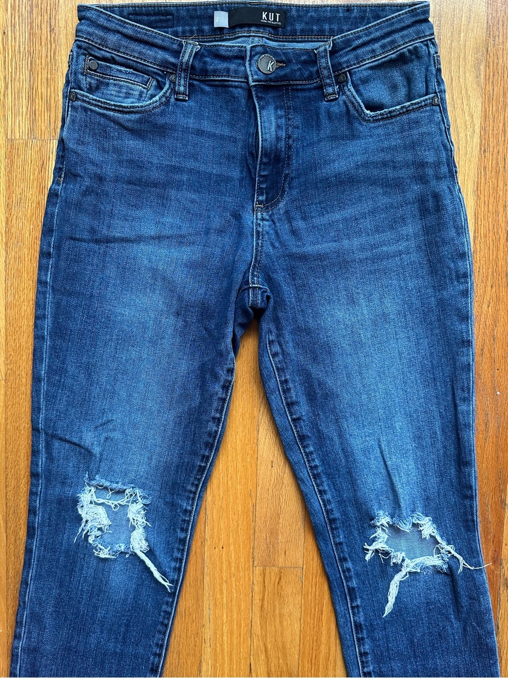Kut from the Kloth Catherine High-Rise Boyfriend Jeans - Picture 3 of 9